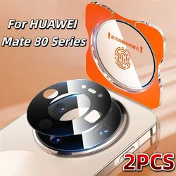 2 - Piece Camera Lens Protector Set with Tempered Glass Screen Guard for 2PCS (Huawei Mate80ProMax)