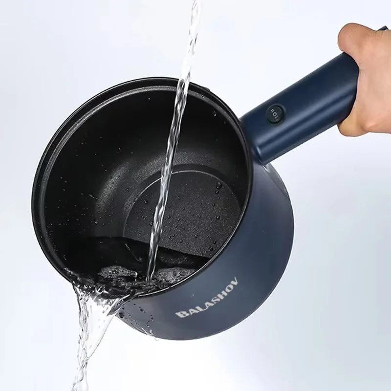 Mini Electric Cooker Multi-Function All-In-One Pot Double Layer Household Noodle Cooker Non-Stick Hot Pot Kitchen Tool 3