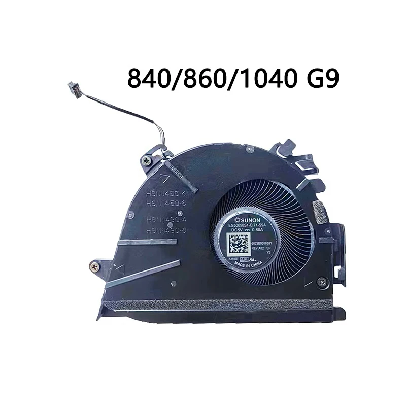 NEW ORIGINAL Laptop CPU GPU Cooling Fan For HP EliteBook 840 845 860 865 1040 G9 G10 HSN-I49C-4/6