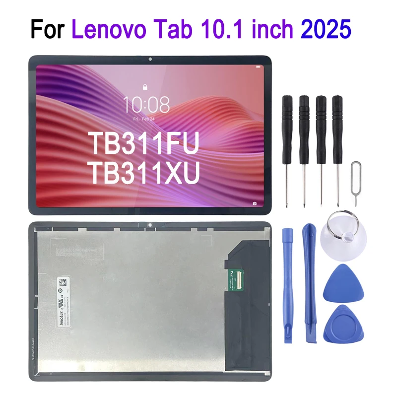 TB311FU LCD Screen For Lenovo Tab 10.1 inch 2025 TB311FU / TB311XU