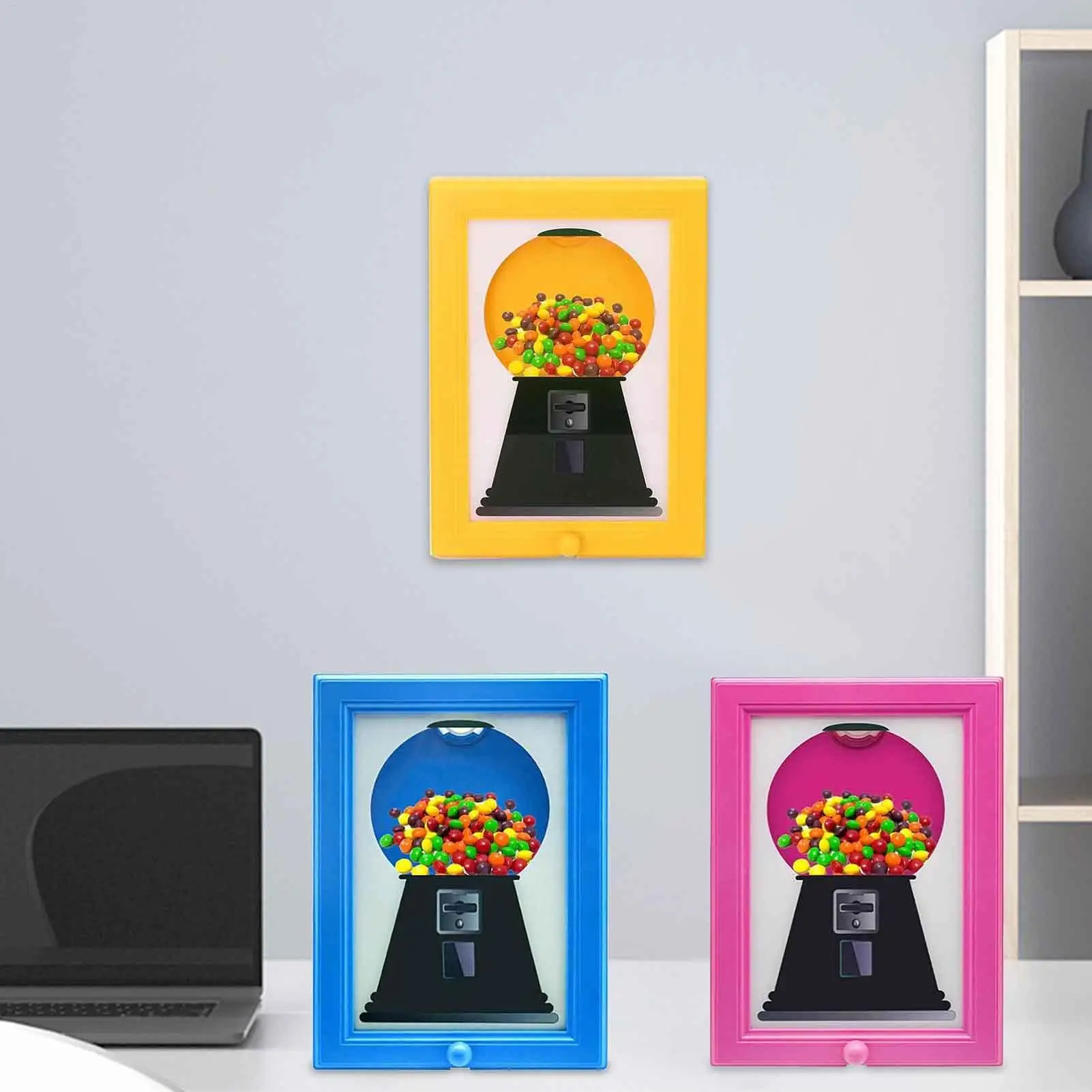 All-in-One Candy Dispenser Frame for Sweets and Nuts - Perfect for Christmas Gifts