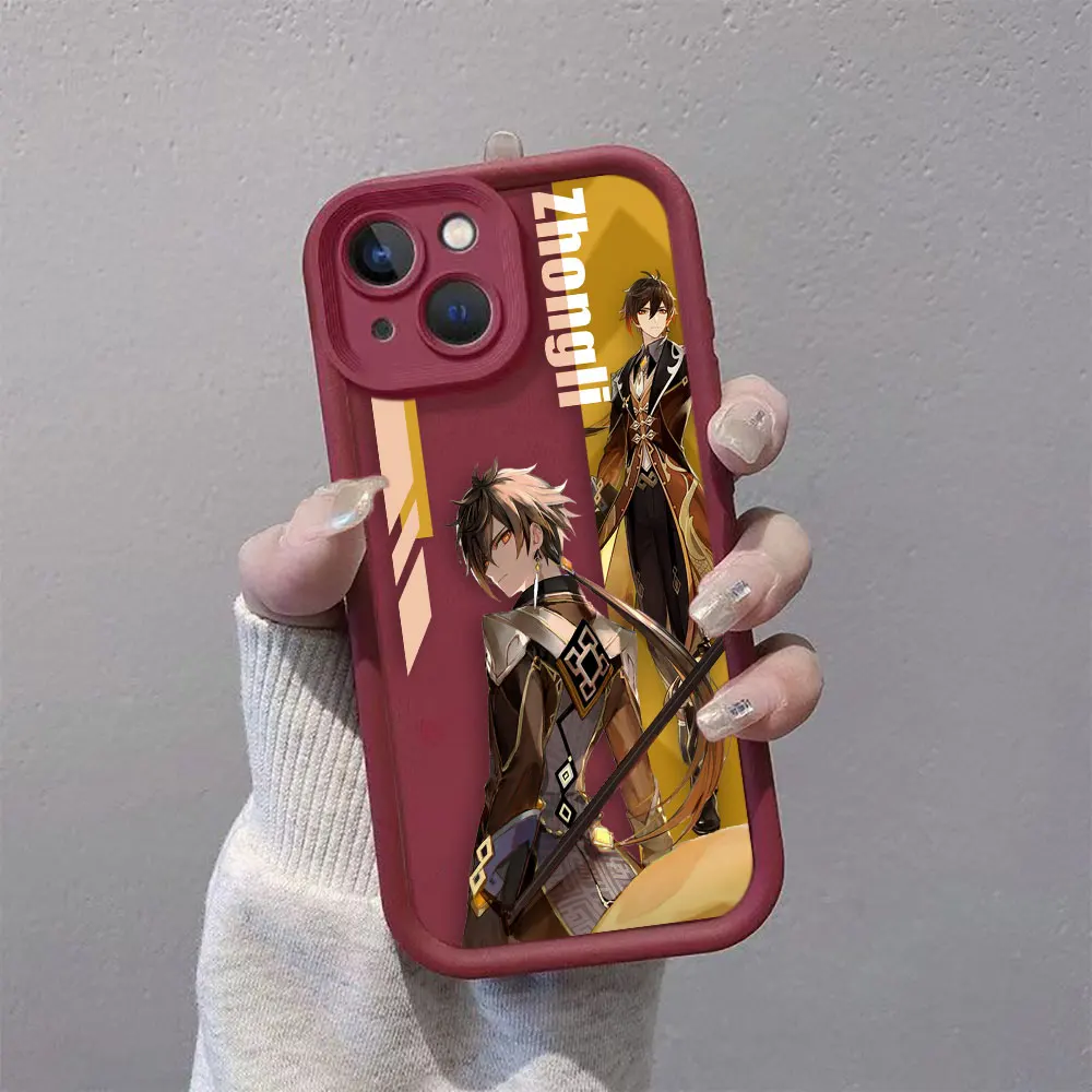 Genshin Impact Miko Xiao Artistry Phone Case