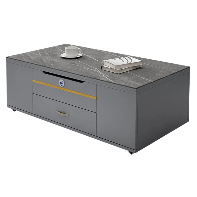 

Multi Function Lift Top Coffee Table Modern Luxury Living Room Storage Coffee Table Unique Simple Furniture