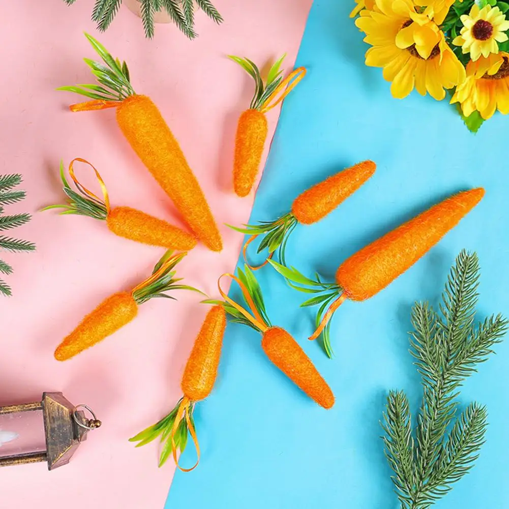 

Высококачественное украшение в виде моркови, Пасхальная имитация моркови, украшение для дома, праздничное украшение, детский подарок