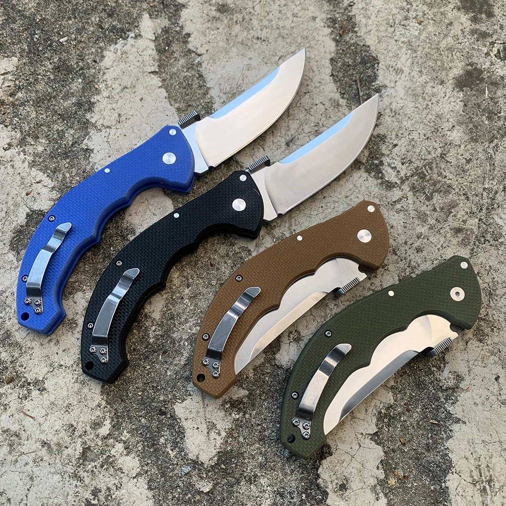 CS-21TTL TALWAR Cold Folding Knife CTS XHP Steel Tactical Pocket Knife Multipurpose Hunting Combat knives EDC Survival Tools 5