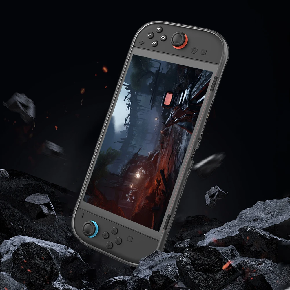 For NS2 TPU Protective Case Ergonomic Protection Cover Non-Slip Drop-Proof Lightweight Soft Handheld Console Shell Friend Gifts