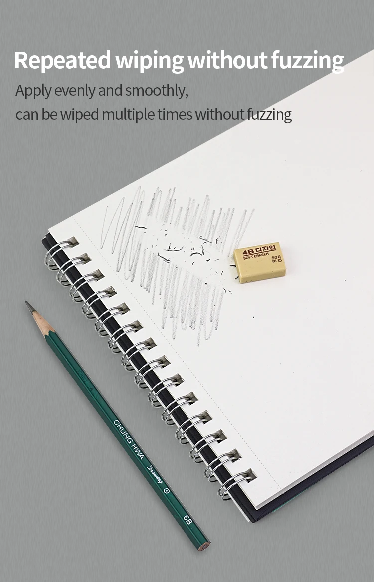 Mikailan-sketchbook manual, 8k 16k, com bobina de