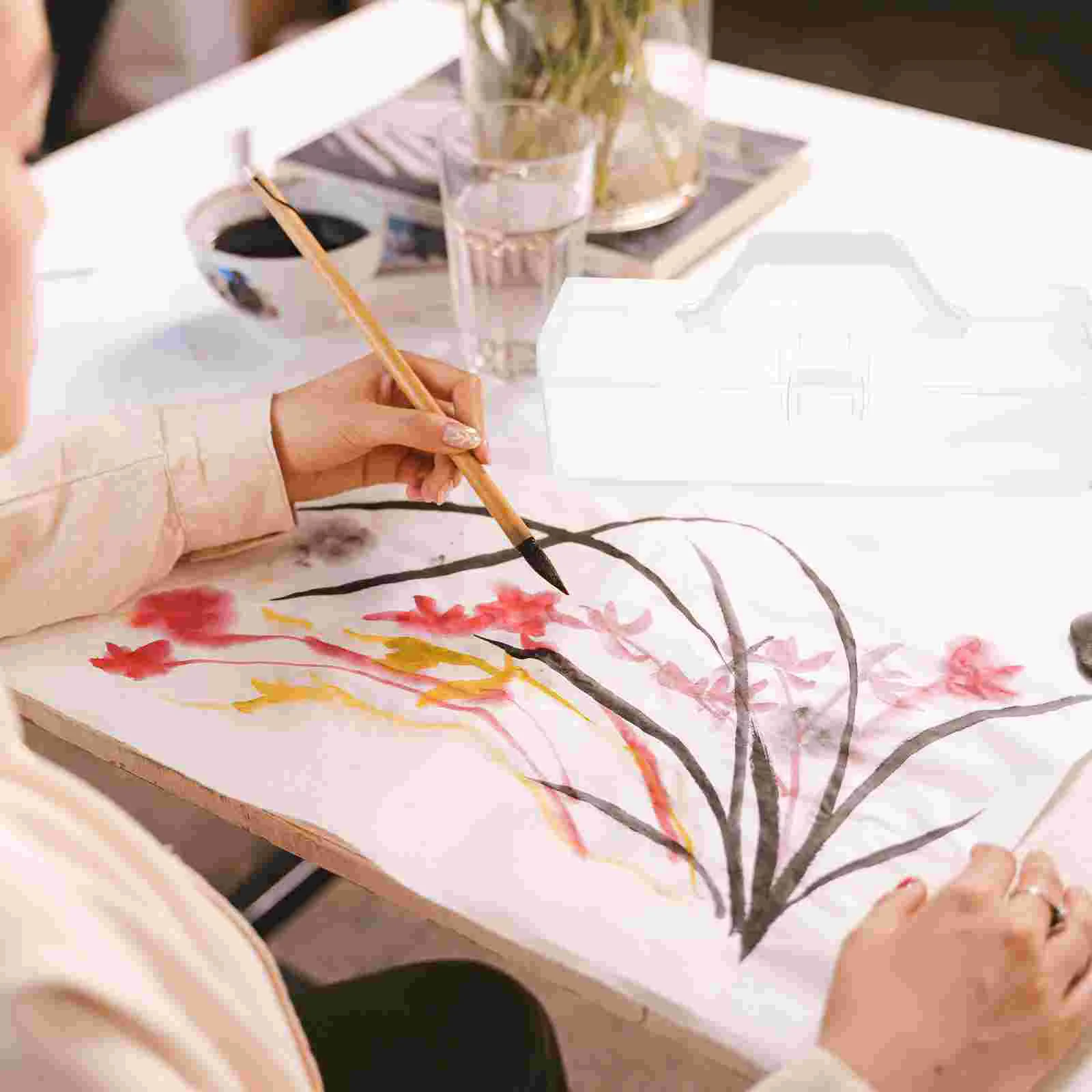 

Drawing Pens Box Handheld Pen Box Painting Box Calligraphy Pen Box Daily Tool Box for Home