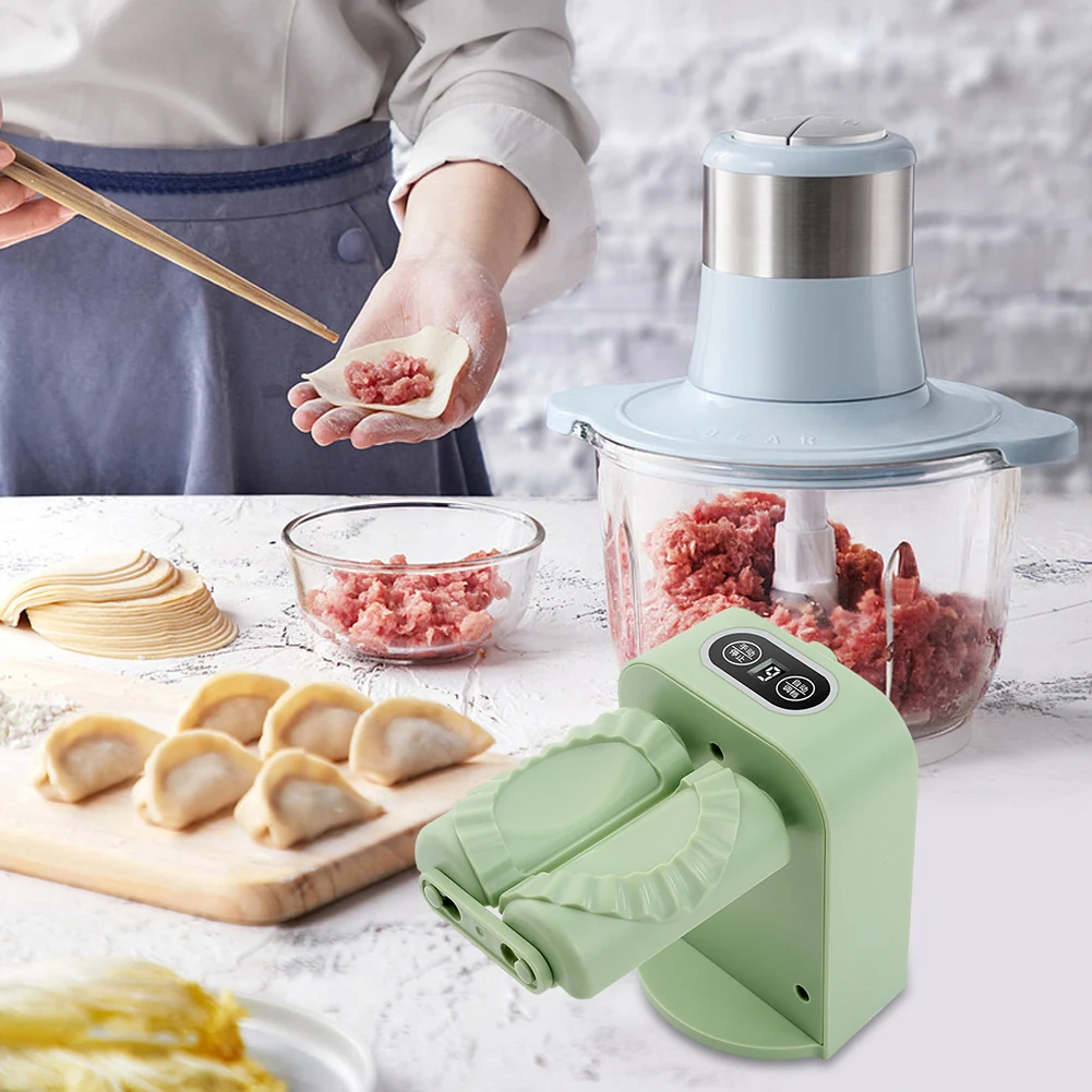 Electric Dumpling Maker 2 Mode Automatic Dumpling Making Machine Smart Maker Mould Pressing Skin Mold Tools