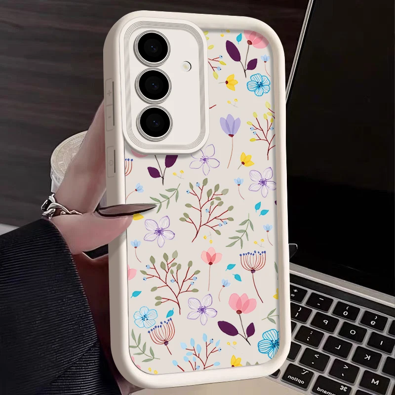 Floral Print TPU Case - Elegant Phone Cover