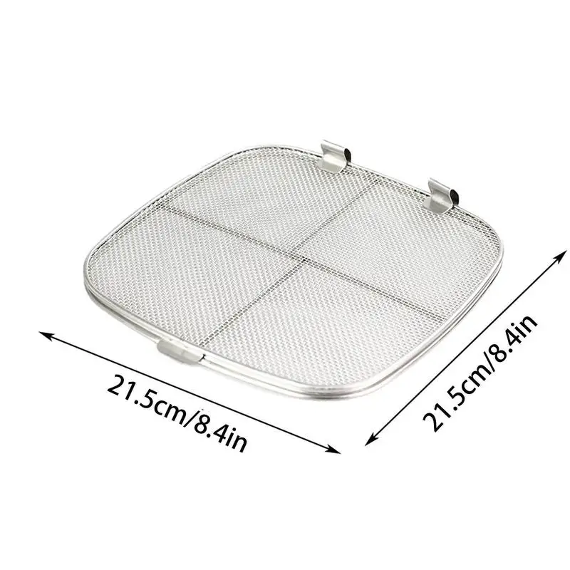 Splatter Shield for Ninja Ig651 Foodi - Stainless Steel Splatter Screen for Ninja IG601 Foodi, Stainless Steel Splatter Screen Accessories for Ninja