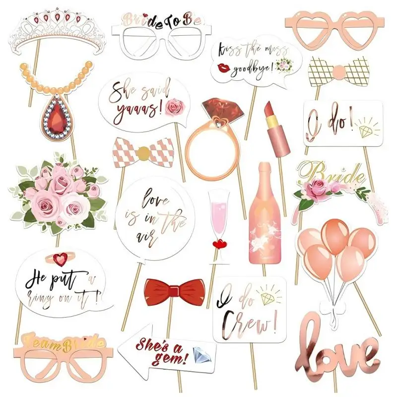 23pcs photo props