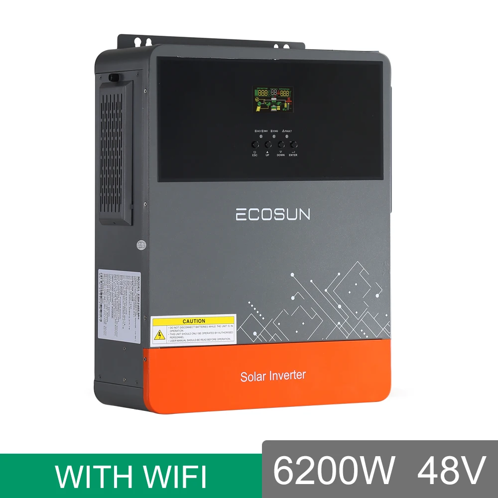 ECOSUN 6200 واط 48 فولت الشمسية الهجين