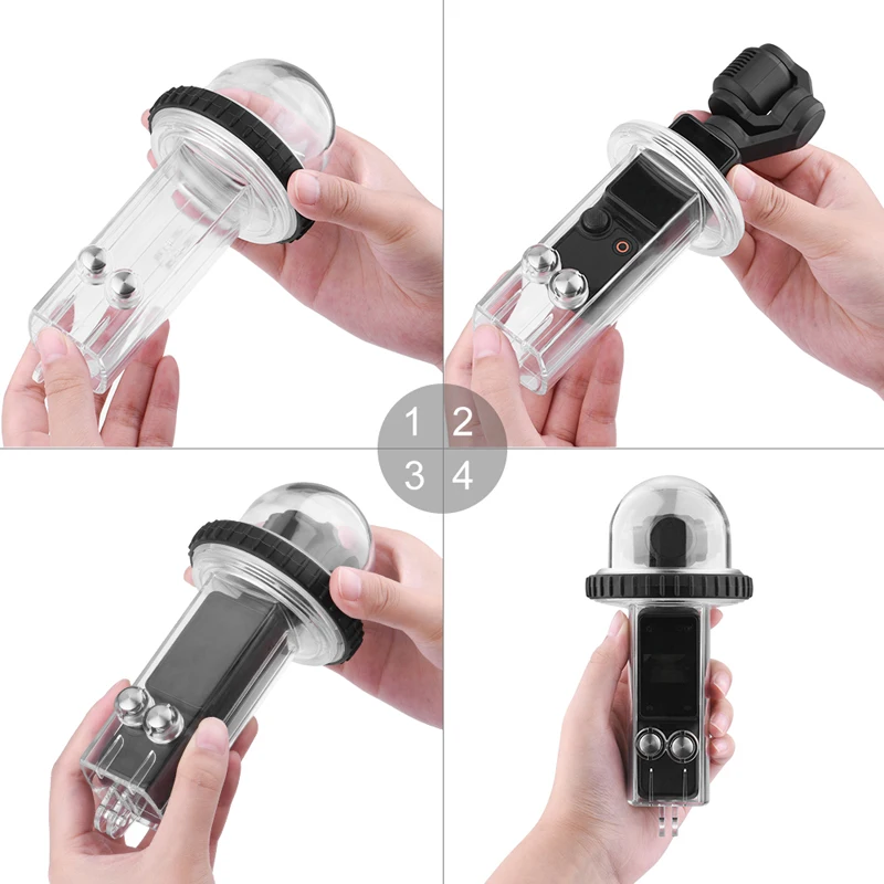 Waterproof Diving Case for Pocket 3 Camera Accessories - 40M Protection & Durability