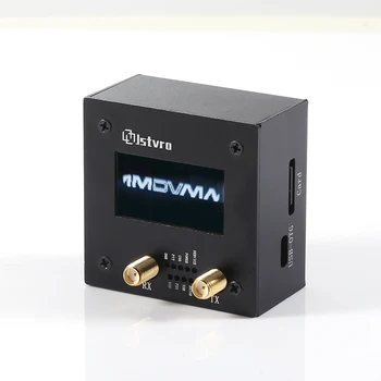 조립 된 이중 MMDVM 핫스팟, 오렌지 파이 UHF VHF + OLED + 금속 케이스 + 팬 + 안테나 지원, YSF DMR NXD P25 DMR YSF DSTAR