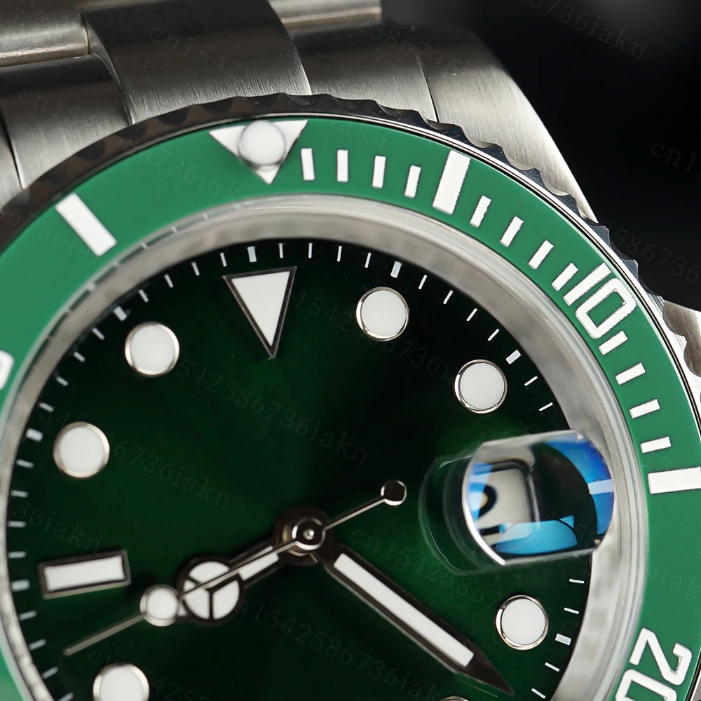 2022 Fashion New 40mm Men's Leisure Sports Sapphire Mirror Stainless Steel Material Waterproof Automatic Mechanical Watch