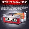 Commercial Electric Takoyaki Maker Grill Octopus Meat Ball Baking Machine Non-stick Gas Chibi Maruko Cooker 1