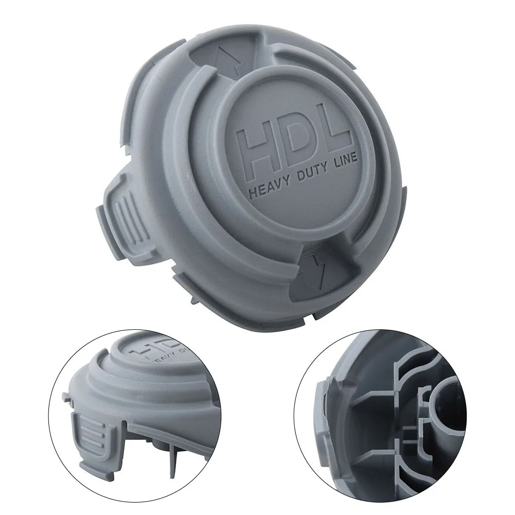2pcs Spool Cap Cover For Black & Decker Gray HDL Cap Cover Edge Cutters STC5433 Type 1 Accessories Replacement