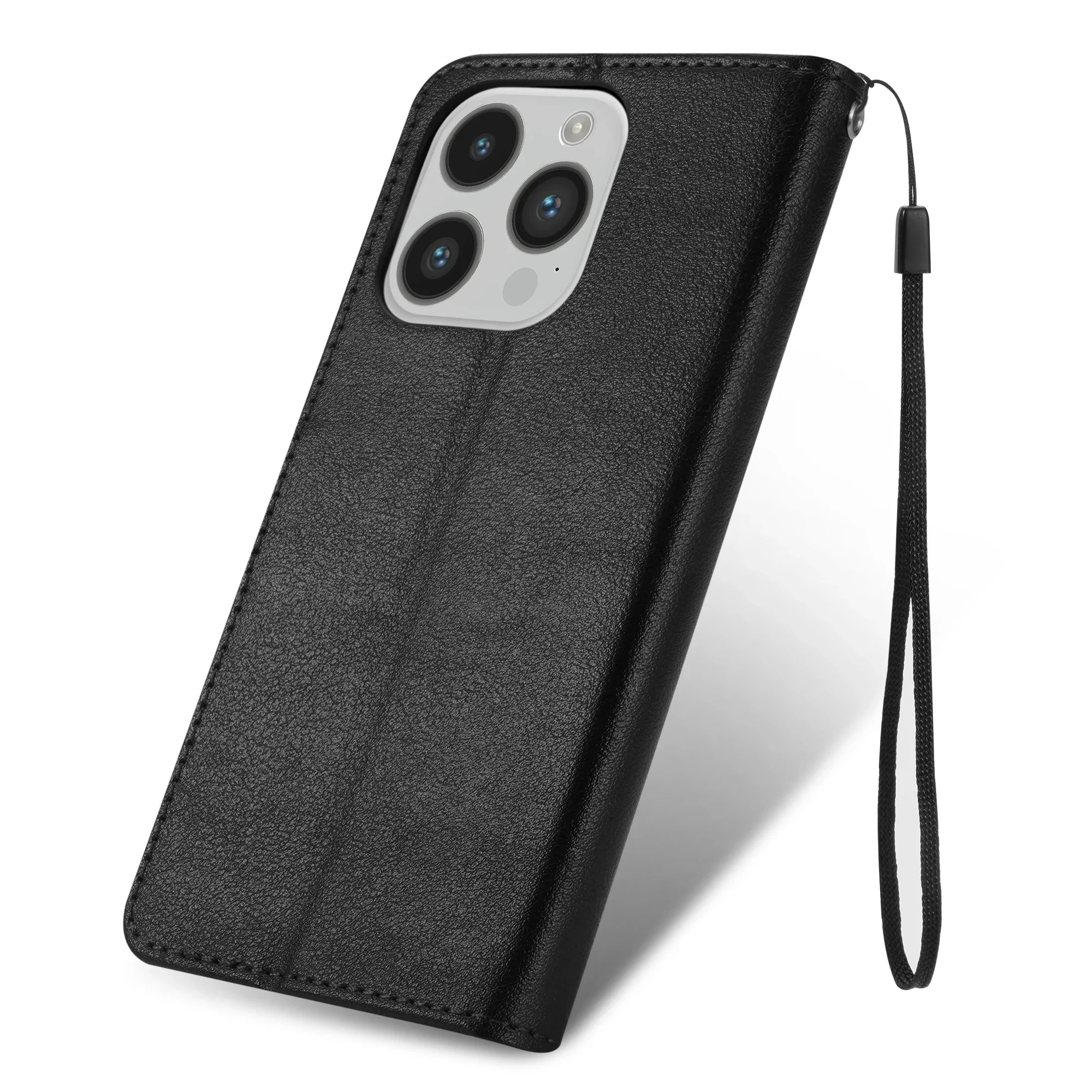 Premium PU Leather Flip Wallet Protective Cover