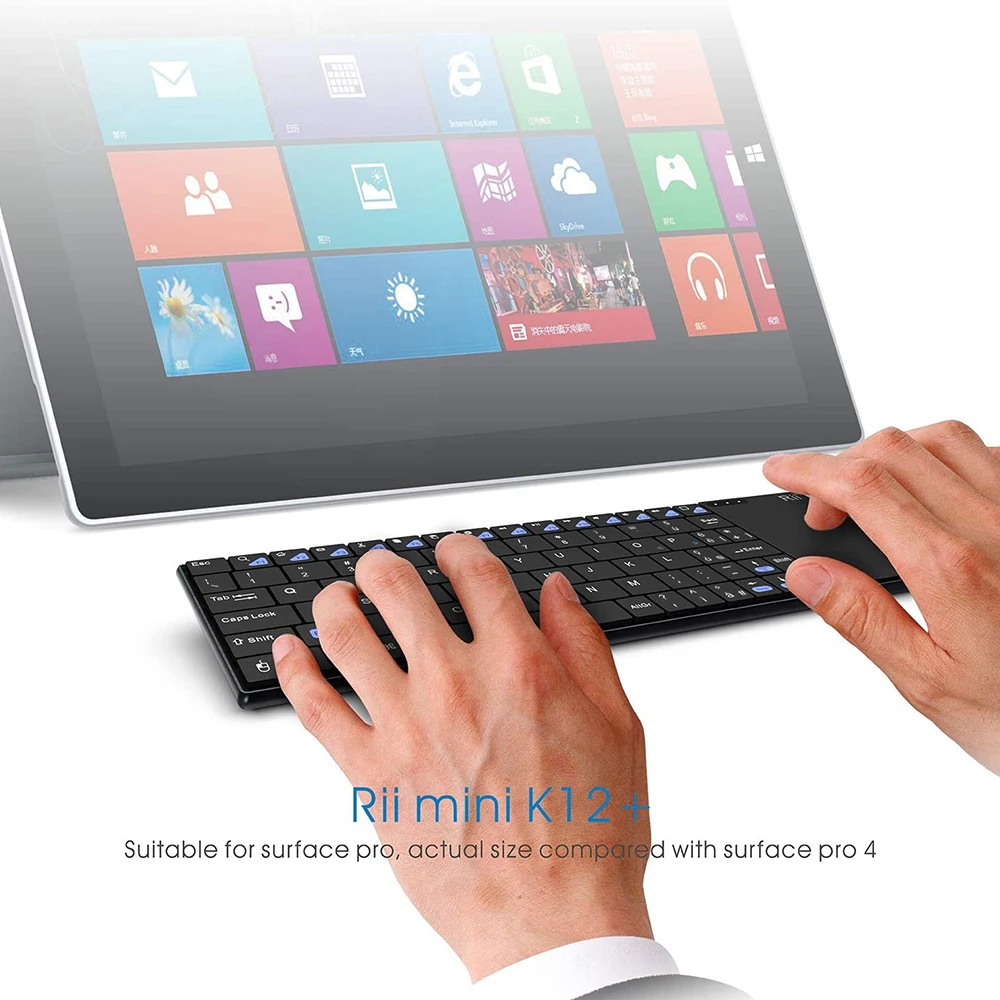 Rii K12 Plus, I12 Plus, russo, espanhol,