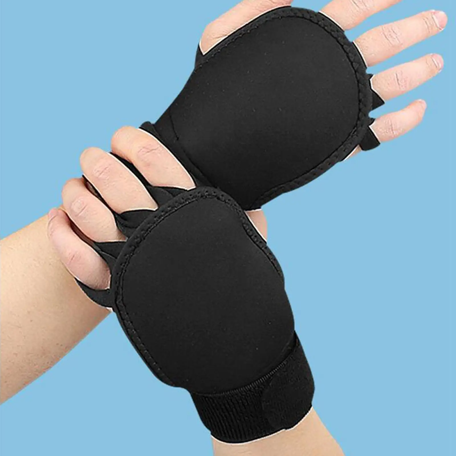 Weightlifting Gloves Adjustable Anti Skid Gym Exercise Gloves Workout Gloves