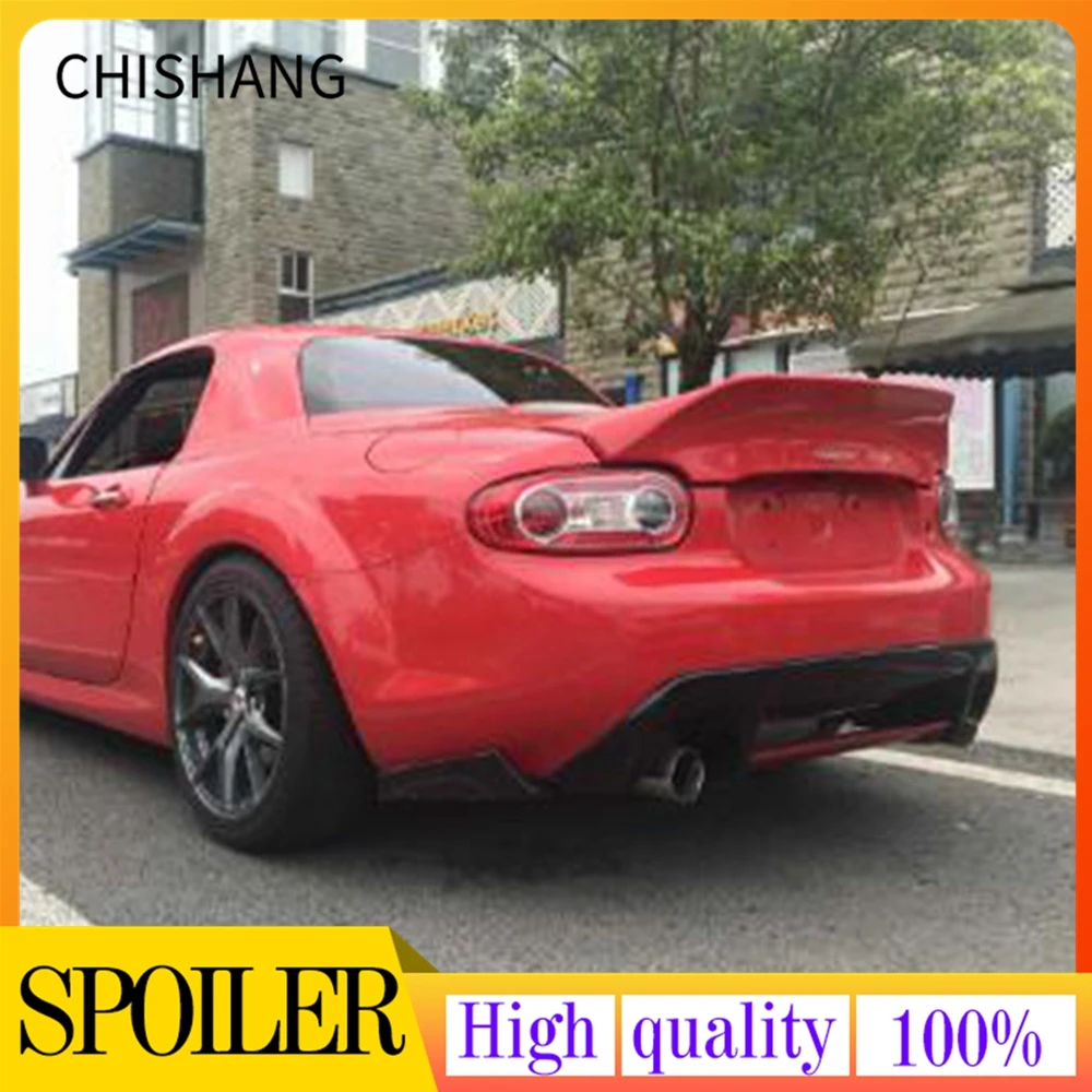 Per Mazda Mx5 Nc Ncec Spoiler Roadster Miata Hard Top Epa Style Spoiler Posteriore A Becco D'Anatra Fibra Di Carbonio + Fibra Di Vetro Splitter Ala