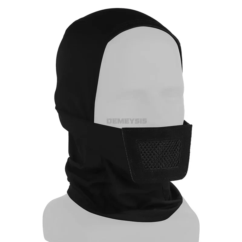 Paintball Mask Airsoft Balaclava Headgear Elastic Tactical Full Face Protection Masks Helmet Liner Cap for Hunting Cycling Sports