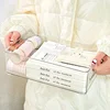 Acrylic Storage Box Desktop Cosmetics Transparent Plastic Box Dormitory Household Facial Mask Skin Box Refrigerator Storage Box 2