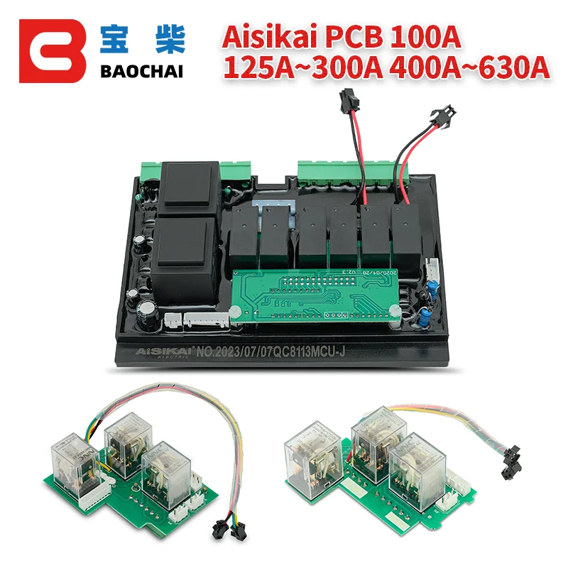 Aisikai-ats Stk1 Controlador Interruptor de Transferência Automática Manutenção Placa de Circuito Pcb 100a 160a 300a 600a 4p