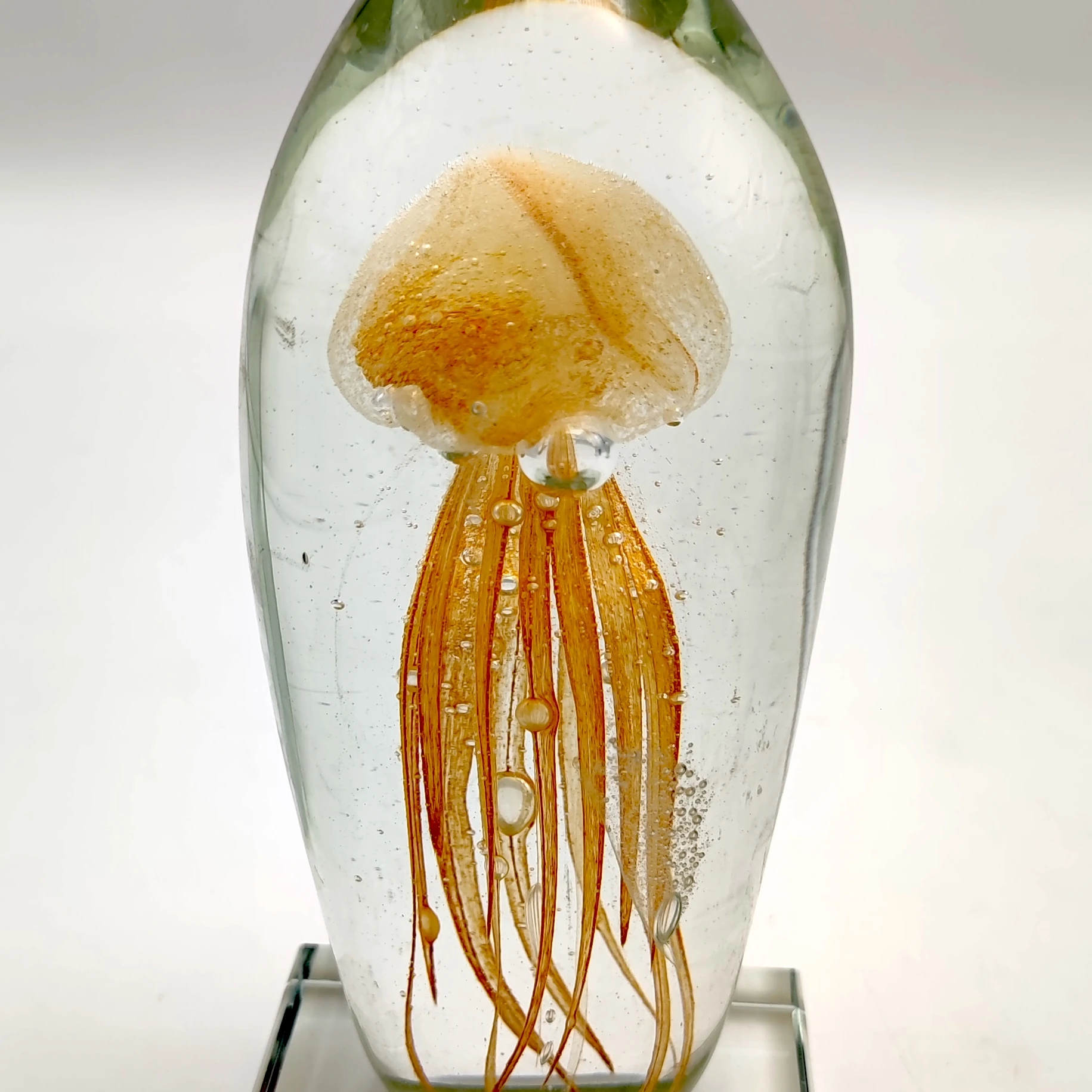 

glass jellyfish paperweight Tank Aquarium Decoration