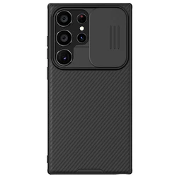 Premium Nillkin CamShield Magnetic Slide Camera Case - Enhanced Protection for Samsung Galaxy S24 Series (Cam Mag Black)