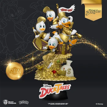 비스트 킹덤 디즈니 정통 도널드 덕 클럽 골드 에디션 컬렉션 모델, 장면 장식, 애니메이션 주변기기, 생일 선물