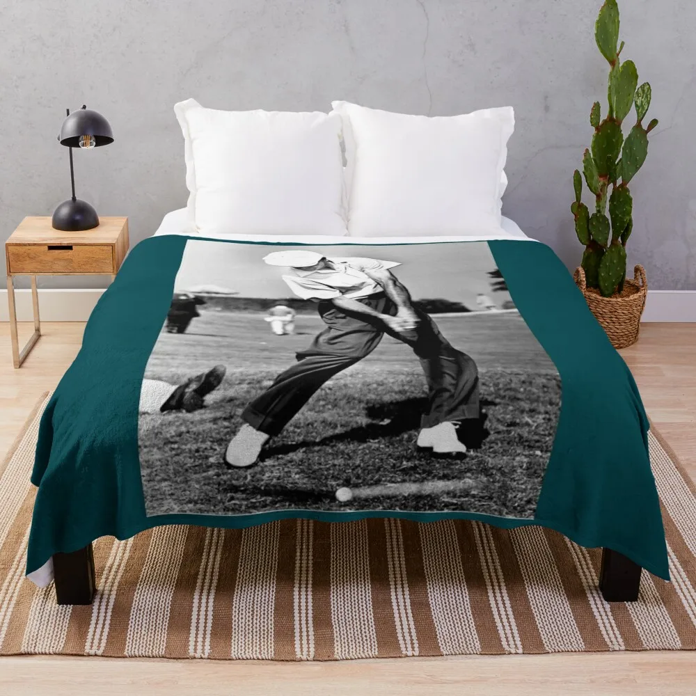 Ben Hogan Point Of Impact Golf Throw Coperta Coperta Per Divano Divano Letto Sacco A Pelo Coperta