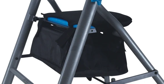 Folding Aluminum shopping rollator walker with Seat For Elder