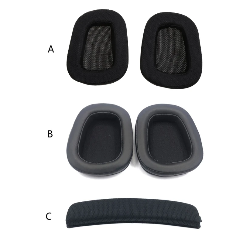 

Сменные амбушюры для наушников, амбушюры для наушников Logitech G633 G933, наволочка для наушников, наволочка для наушников, повязка на голову