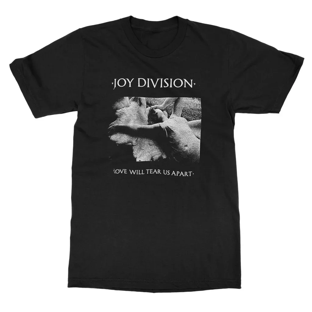 Joy Division Men's T-Shirt Short Sleeve Cotton Tees Retro Metal Band Oversize Tops Brand T-shirt Summer Men Clothes Streetwear