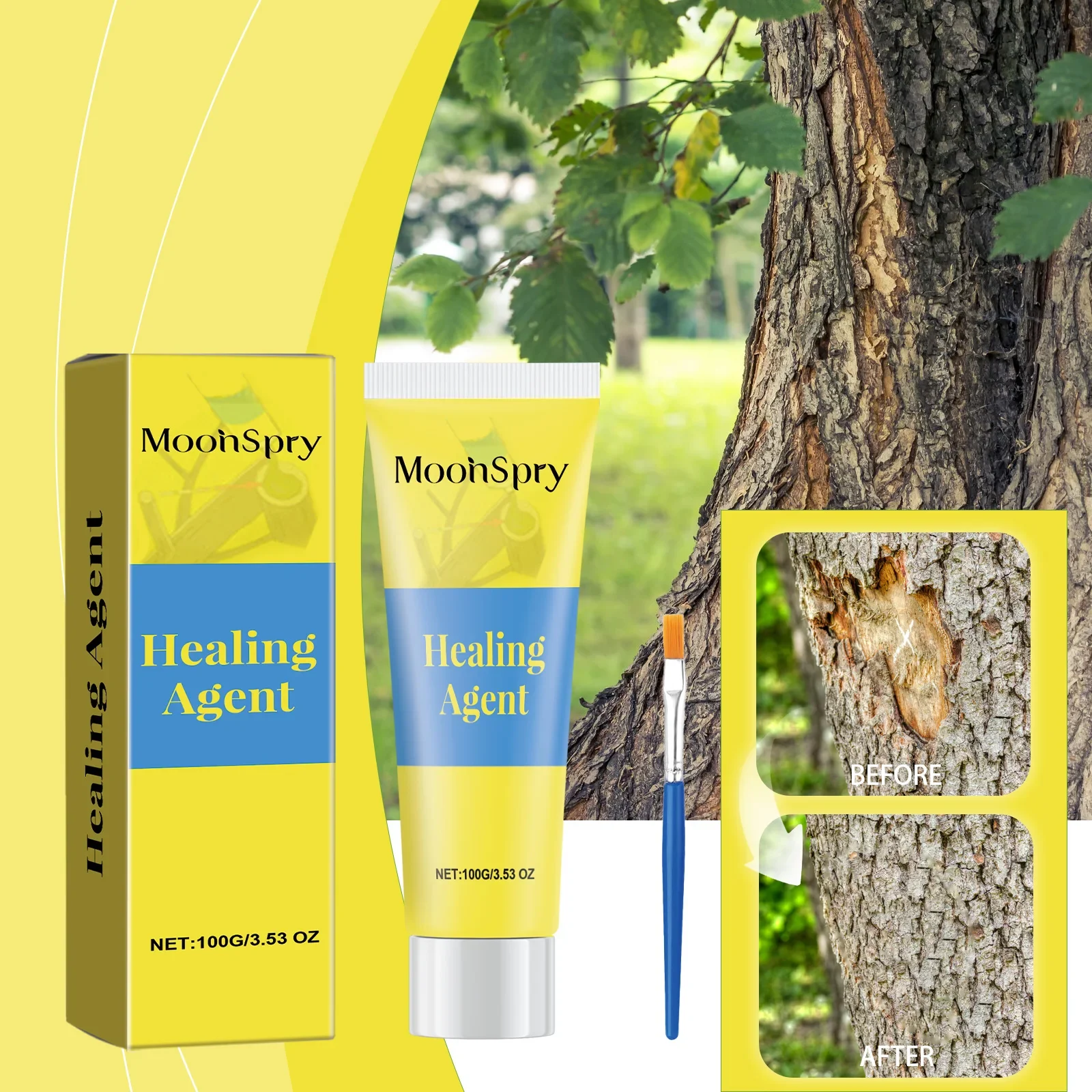 Tree wound healing agent