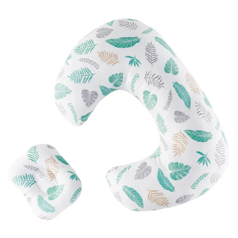 nursing pillow Multifunctional U-shaped Pillow Velvet Cotton Printed Sets Nursing Pillow Breastfeeding Comfortable Waist Support Pillowcase