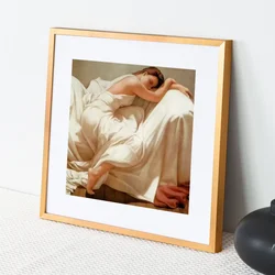 Elegant Square Aluminum Photo Frame for Wall or Desktop Decor (B)