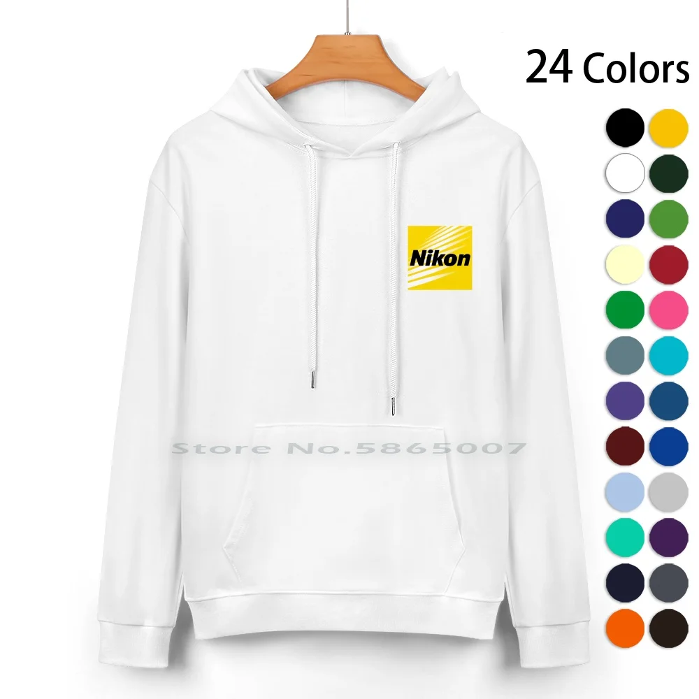 

Толстовка с капюшоном и логотипом Nikon, 24 цвета