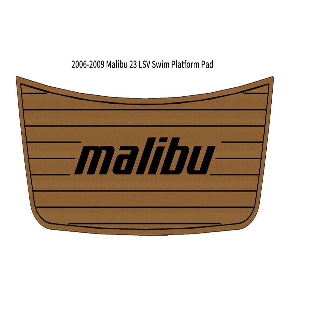 

2006-2009 Malibu 23 LSV, платформа для плавания, шаговый коврик для лодки, EVA пенопластовый Тиковый напольный коврик, самоклеящийся коврик в стиле SeaDek, маринемат, Gatorstep