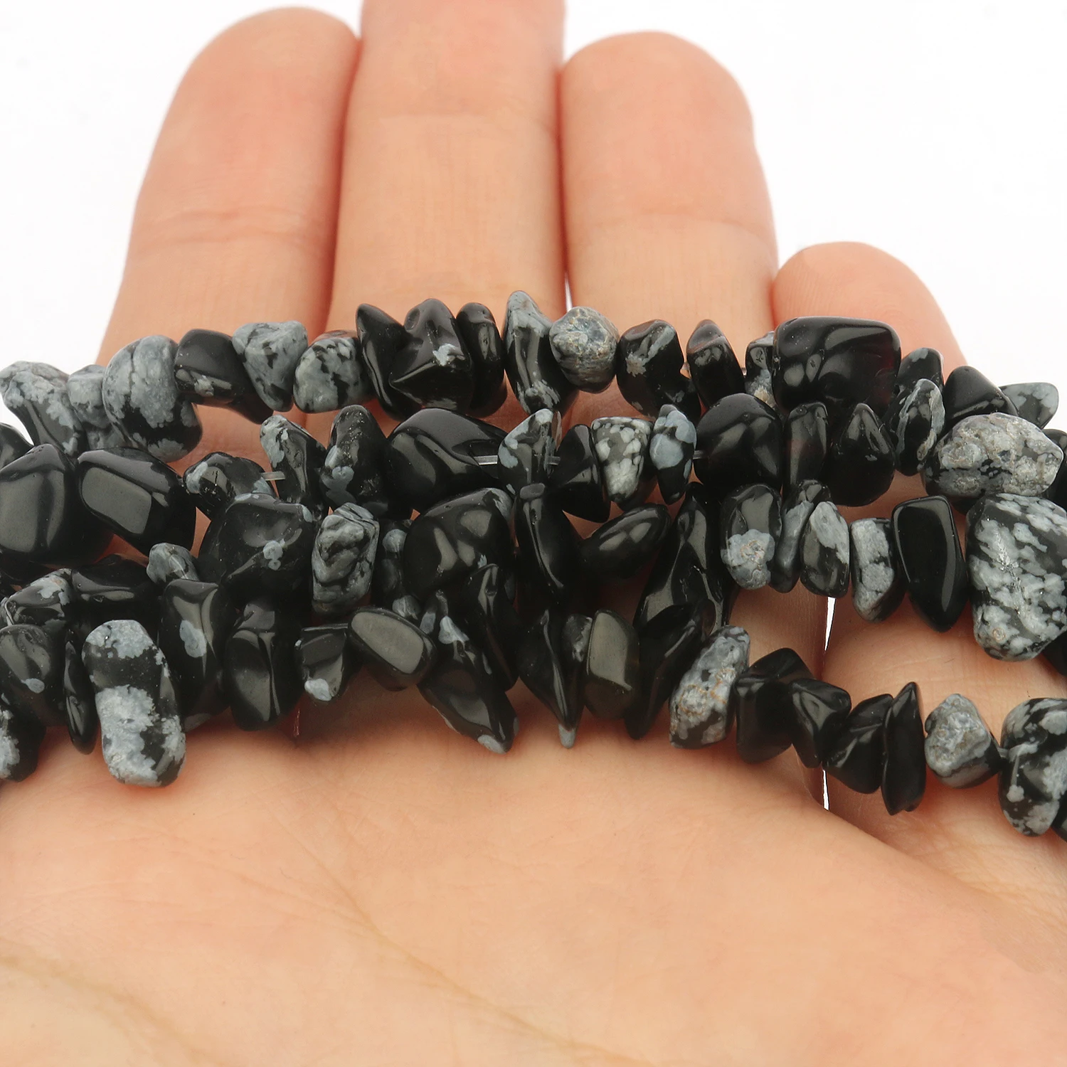 Natürliche Stein Unregelmäßige Freeform Chip Kies Perlen Turquols Lapis Lazuli Achate Quarz Perlen für Schmuck Machen DIY Armband – Detail 38