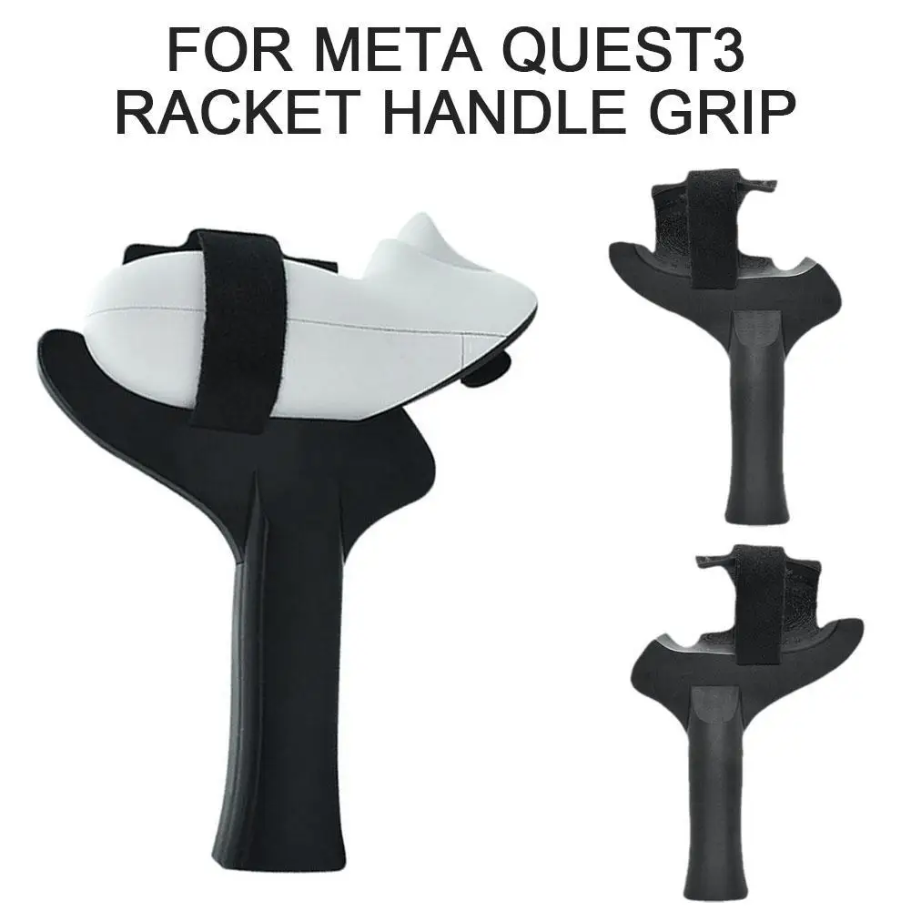 1/2pc For Meta Quest3 Table Tennis Racket Handle Golf Club Adapter Controllers Attachment Grips Stick Handle VR Game Accessories