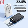 OnePlus 50000mAh Power Bank Ultra-large Capacity Magnetic Wireless Super Fast Charger Comes With a Charge Cable Power Supply