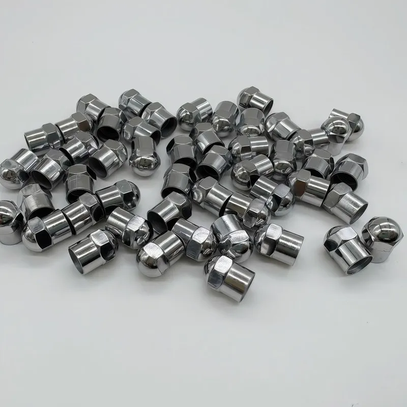 Set of 10 Stylish Round Valve Caps - Dustproof, Leakproof, Easy Installation