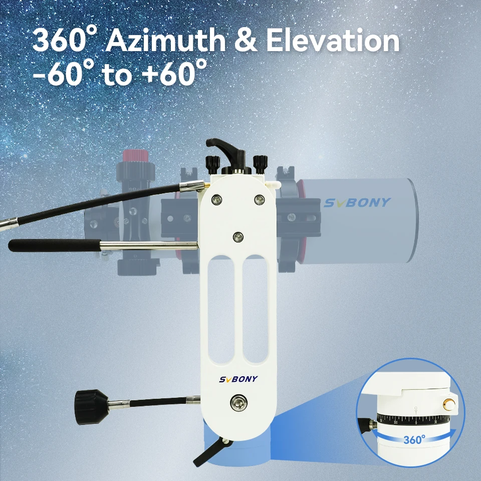 Svbony MK105 Teleskop OTA-Kit SV225 SV225T SV179 Rotpunkt-Sucherfernrohr 1,25 Zoll/2 Zoll Zenith-Spiegel-Design für Mond- und Planetenbeobachtung – Detail 12