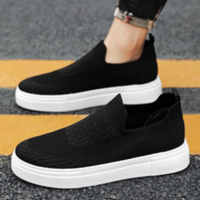 

Новая мужская летняя дышащая сетчатая повседневная спортивная обувь, Мужская Удобная и легкая спортивная обувь для бега