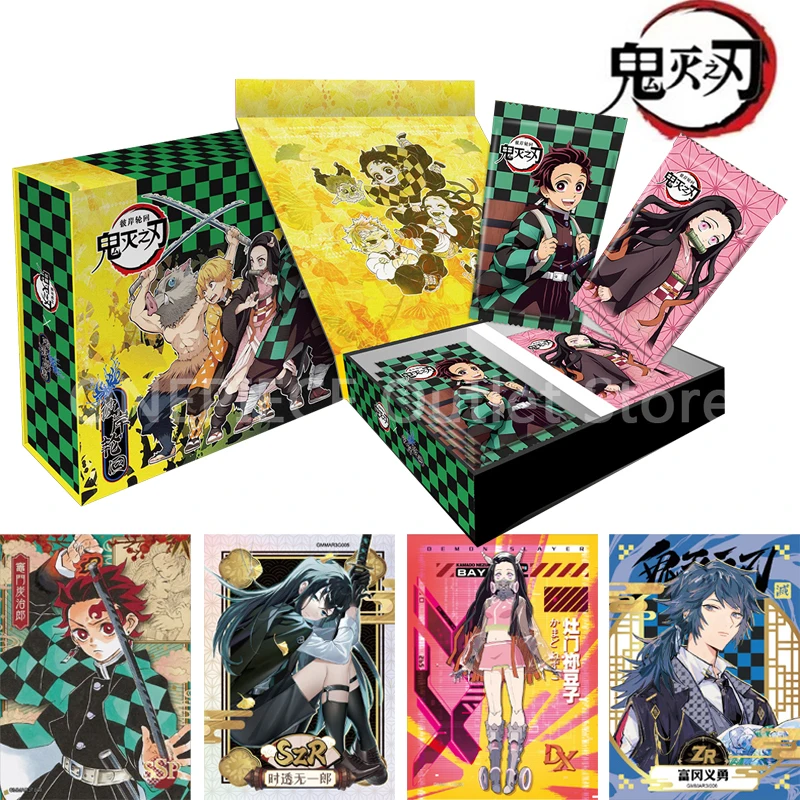 

2023 New Demon Slayer Collection Cards the Other Shore Reincarnation Chapter Anime Figures Rare EX ZR SSP TCG Playing Game Cards