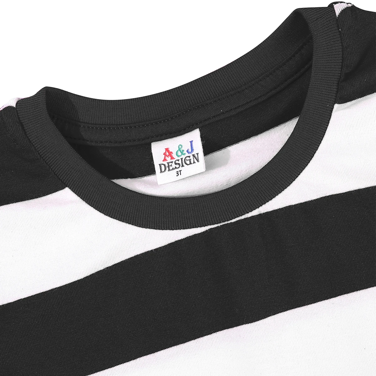 Children's T-shirts Toddler Boys Girls Striped Tees Kids Christmas Halloween Carnival Rainbow Reading Day Daily Wear Clothes 3