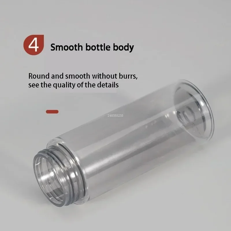 12Pc 60ML Translucent Black Foam Dispenser Bottle Plastic Refillable Mousse Dispenser Pump Bottle Grafting Eyelash Cleaning Tool